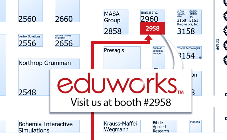 Map of expo floor